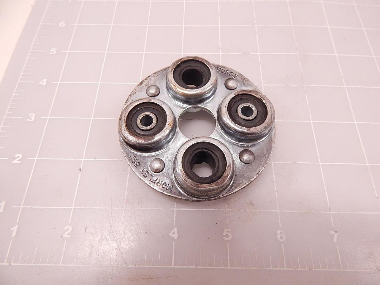 Lot of 2 Morflex Morse 302 Elastomeric Coupler Coupling T77267 OCO